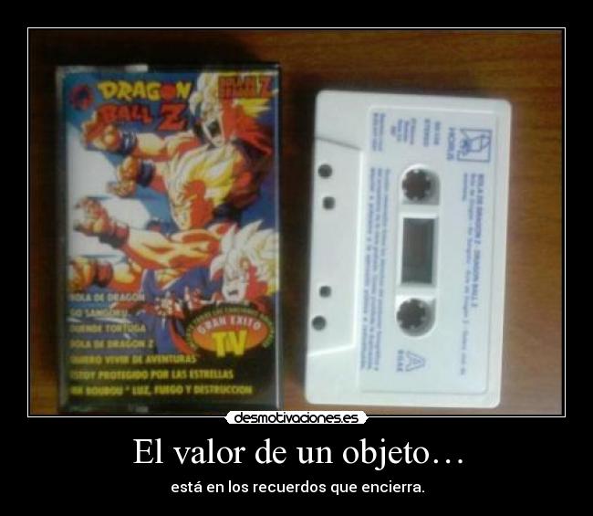 carteles cassette dragon ball ronoa cartel 699 desmotivaciones