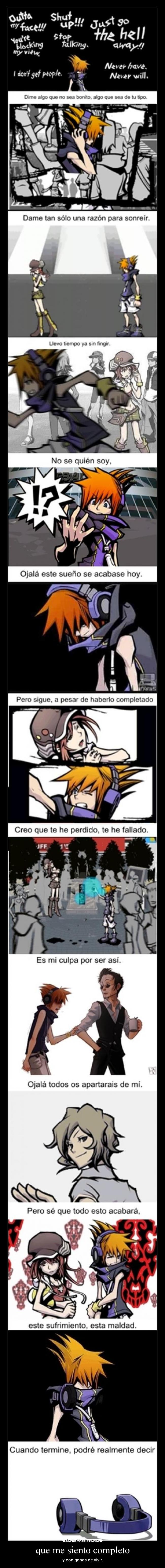 que me siento completo - 