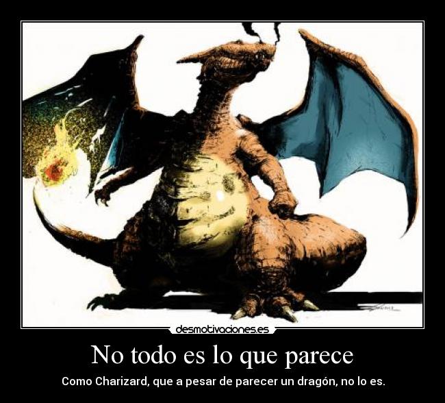 No todo es lo que parece - 