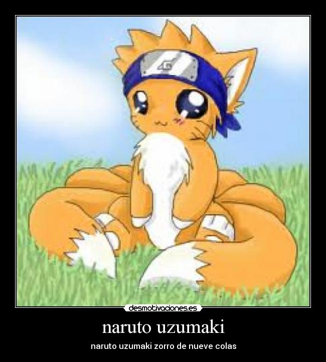 naruto uzumaki - naruto uzumaki zorro de nueve colas