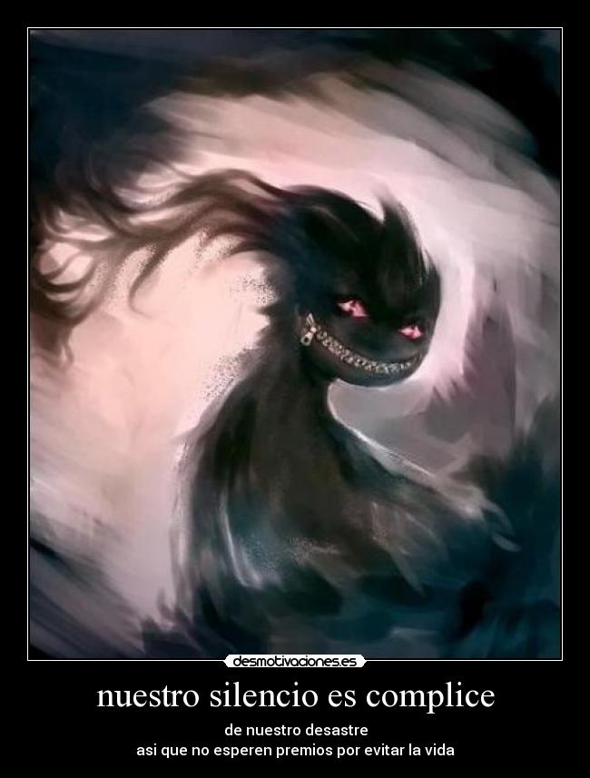 nuestro silencio es complice -