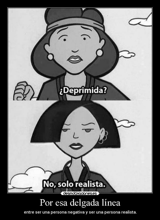 Por esa delgada línea -