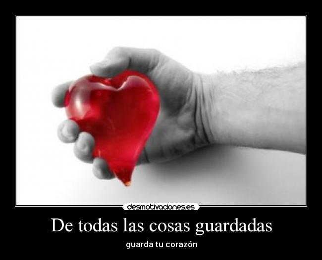De todas las cosas guardadas - 