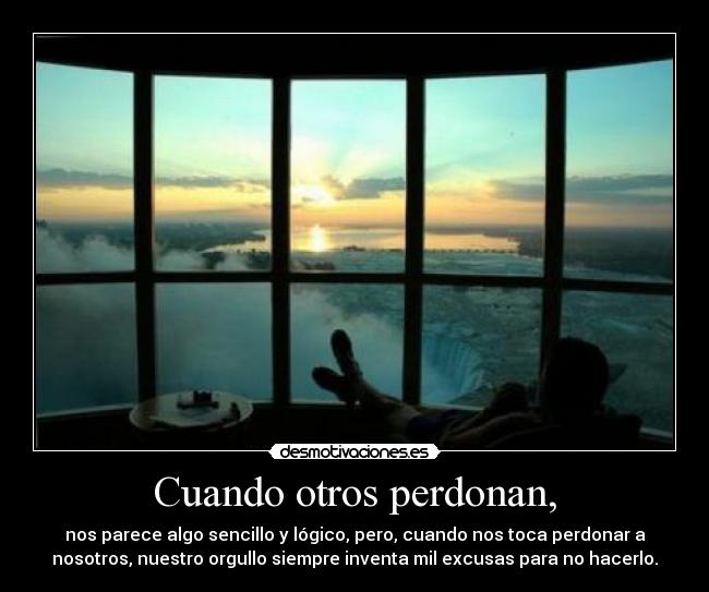 Cuando otros perdonan, - 