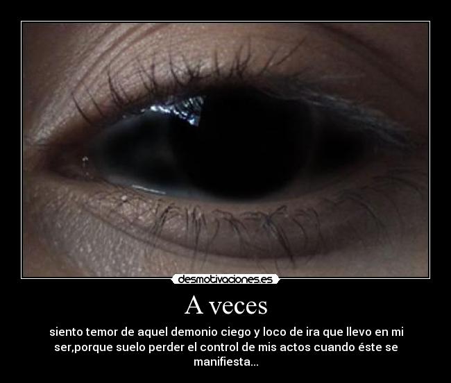 A veces -