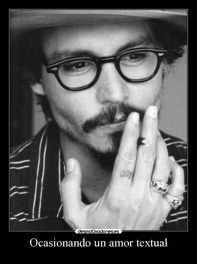 Ocasionando un amor textual -