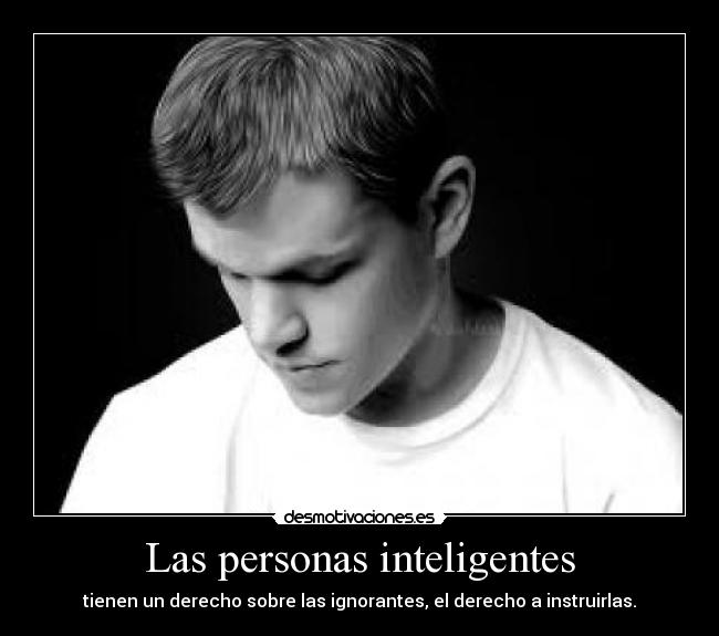 Las personas inteligentes - 