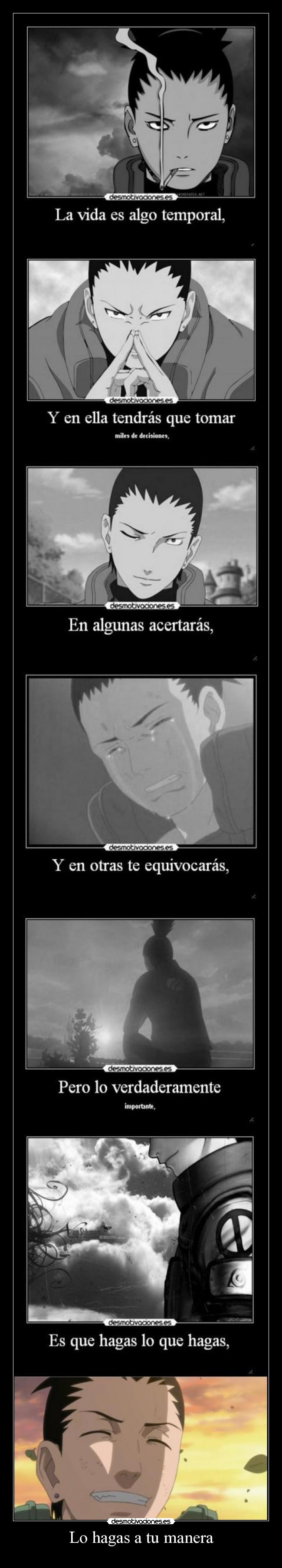 Lo hagas a tu manera - 