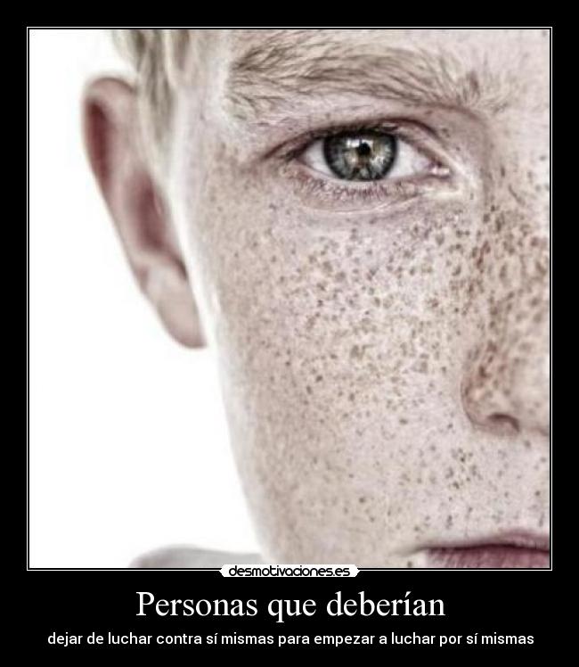 Personas que deberían - 