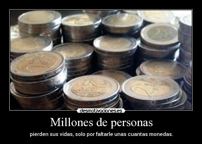 Millones de personas -