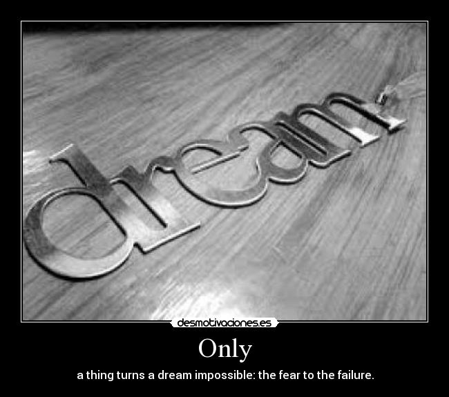 carteles dreams desmotivaciones