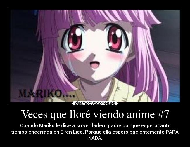 Veces que lloré viendo anime #7 -