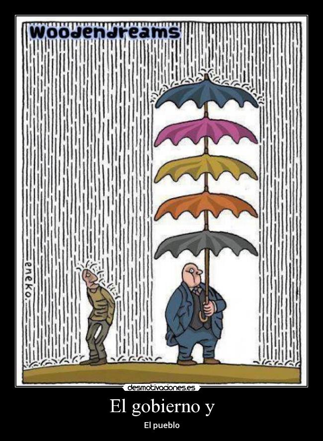 El gobierno y -