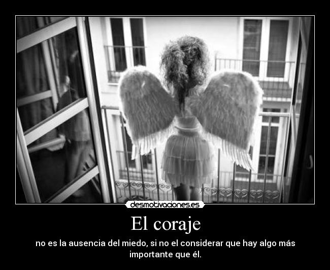 El coraje -