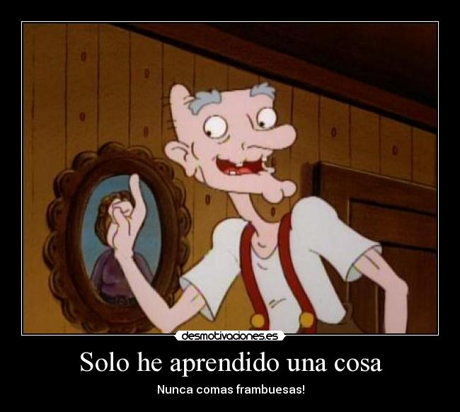 carteles hey arnold desmotivaciones