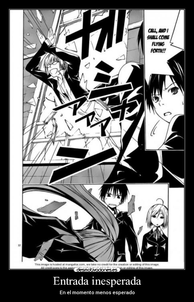 carteles trinity seven desmotivaciones