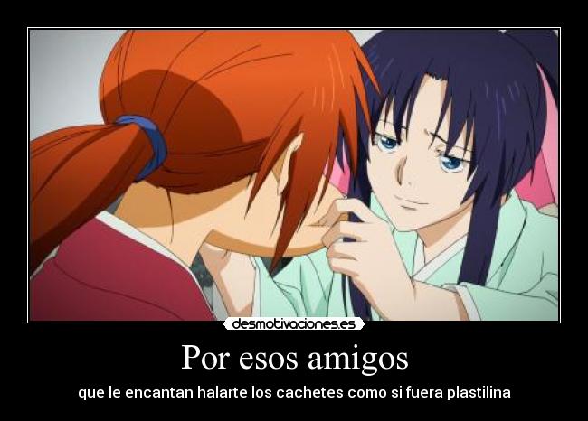 carteles amigos anime rurounikenshin samuraix desmotivaciones