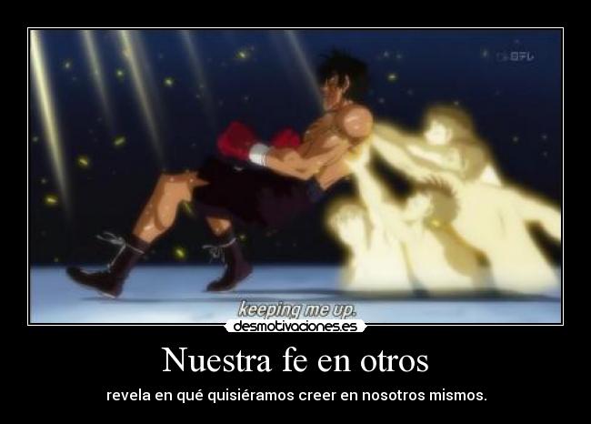 Nuestra fe en otros -