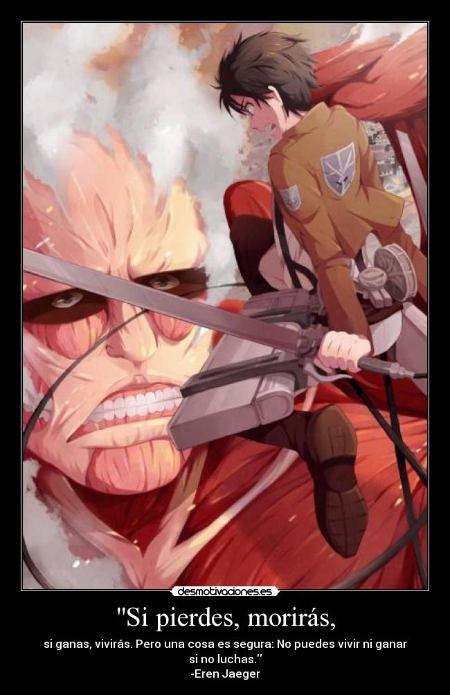 Si pierdes, morirás, - 