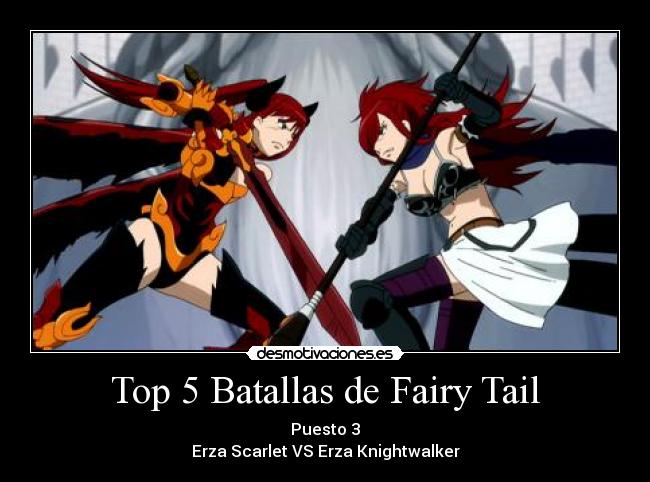 Top 5 Batallas de Fairy Tail -