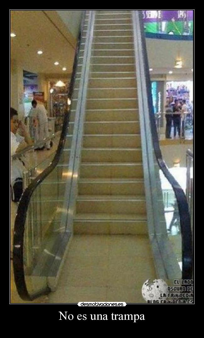No es una trampa -
