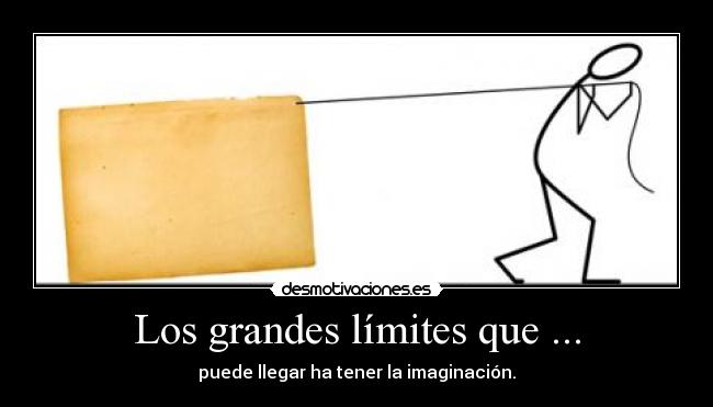 Los grandes límites que ... -