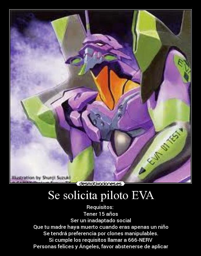 Se solicita piloto EVA -