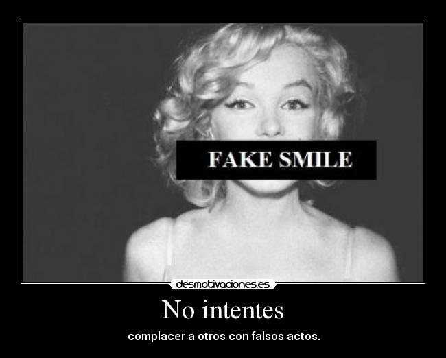 No intentes - 