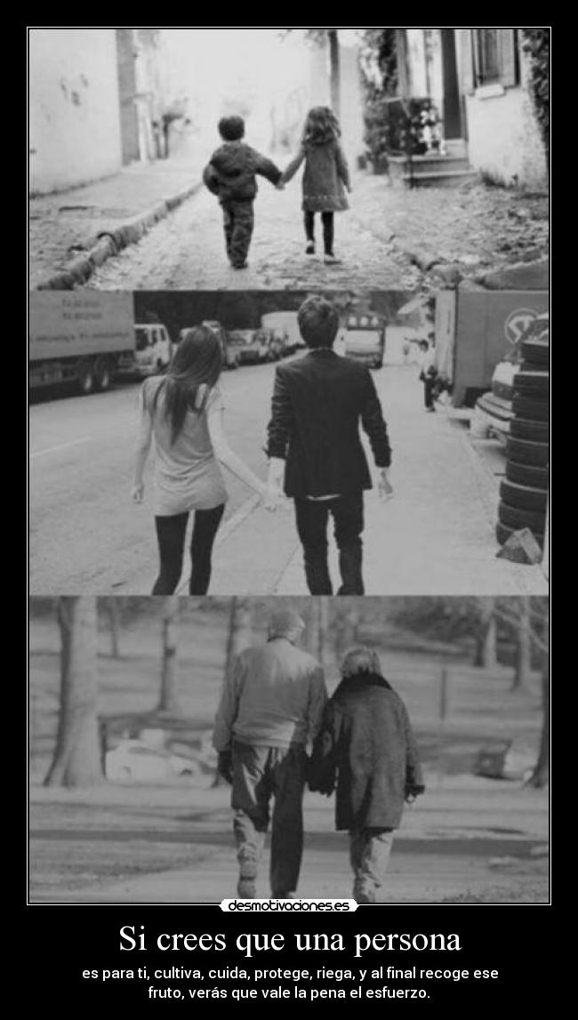 Si crees que una persona - 