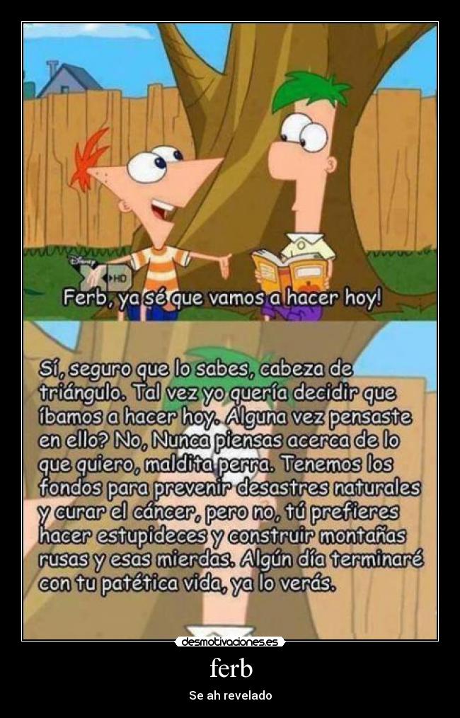 ferb - Se ah revelado