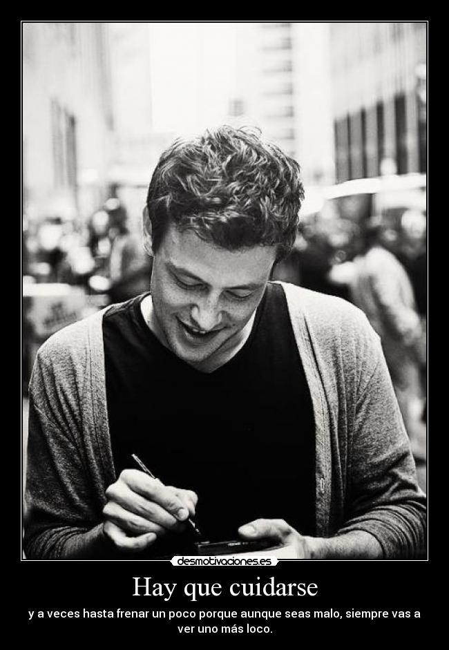 Hay que cuidarse -