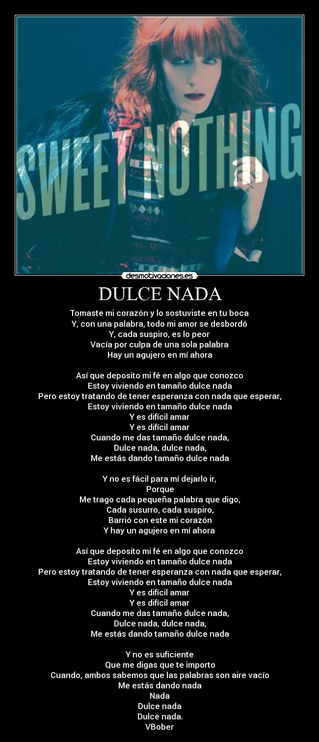 DULCE NADA -
