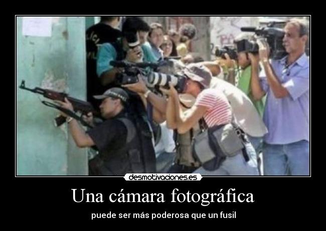 Una cámara fotográfica - 