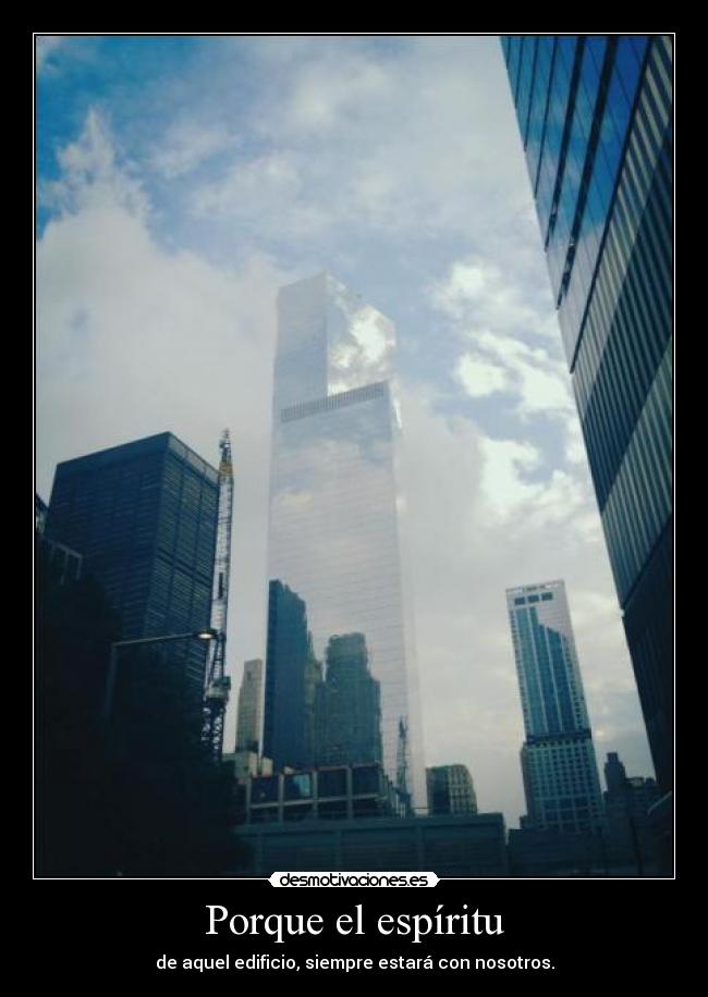 Porque el espíritu -