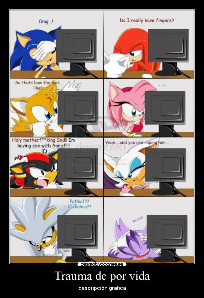 Trauma de por vida - descripción grafica