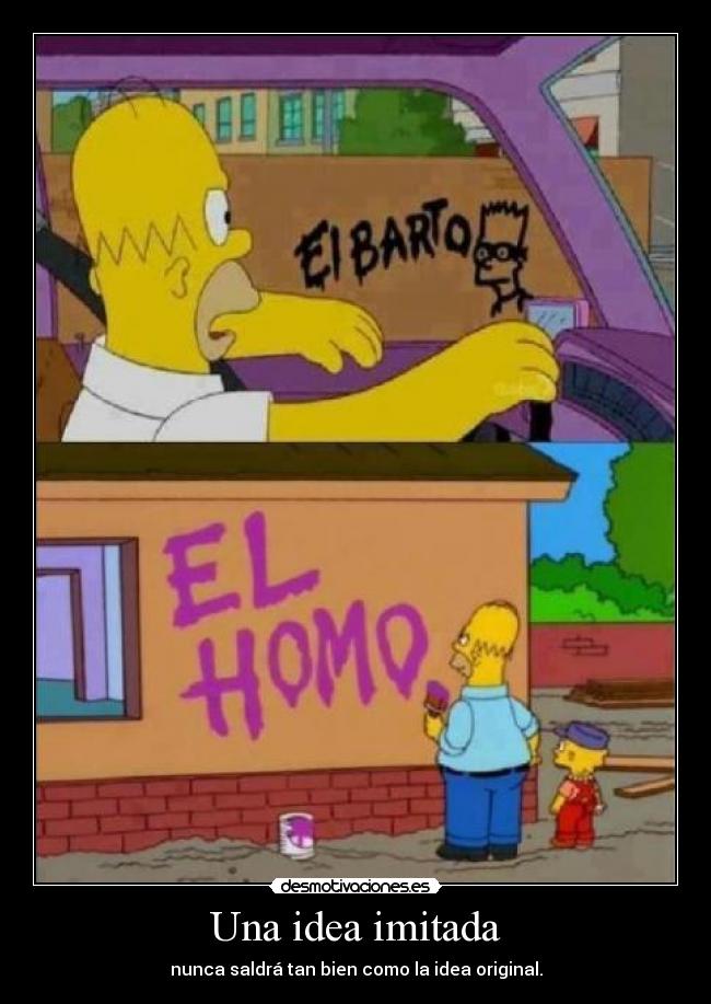 Una idea imitada - 