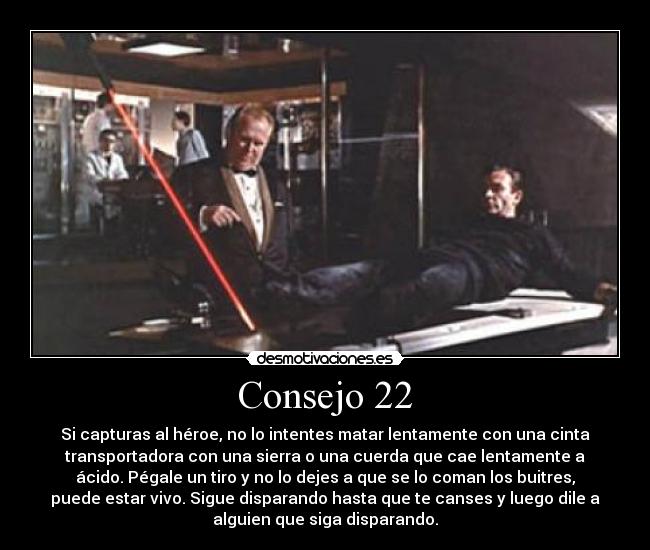 carteles consejosparasupervillanos desmotivaciones