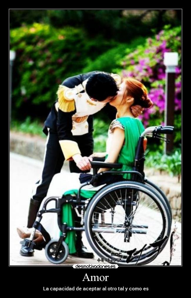 Amor - La capacidad de aceptar al otro tal y como es