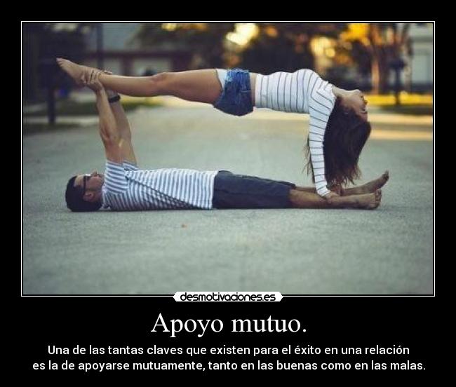 Apoyo mutuo. -