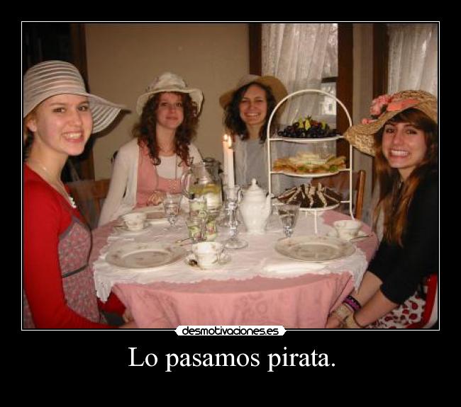 Lo pasamos pirata. - 