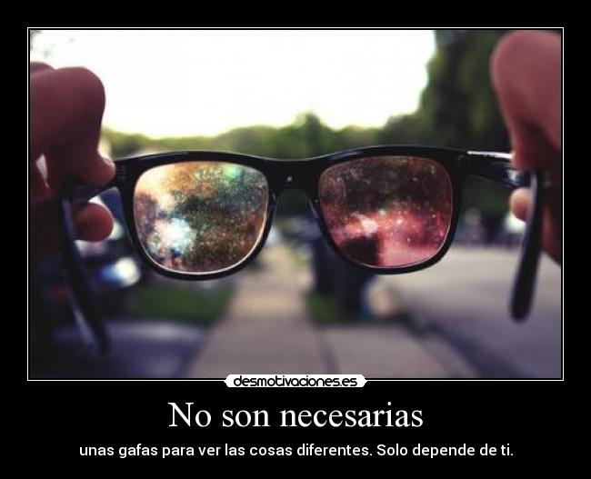 No son necesarias -