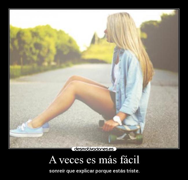 A veces es más fácil -