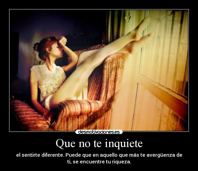 Que no te inquiete - 