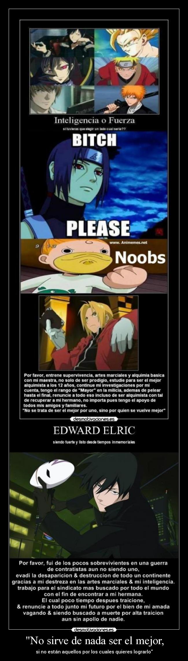 carteles hei darker than black anime jesshellscythe desmotivaciones