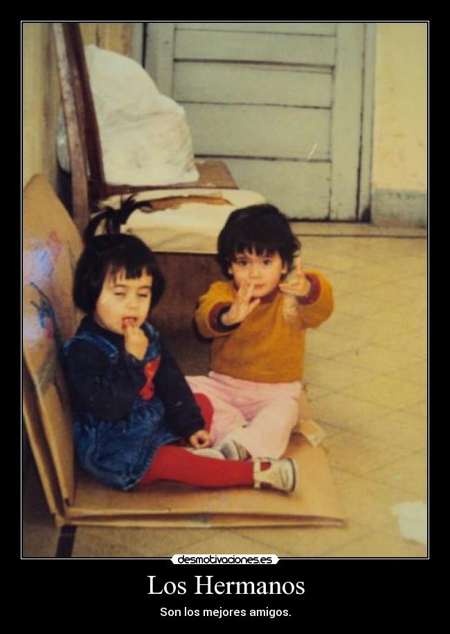 carteles hermanosamigos desmotivaciones