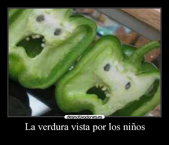 La verdura vista por los niños - 