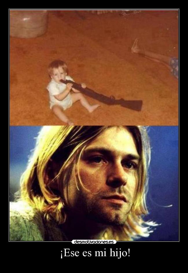 carteles kurt cobain desmotivaciones