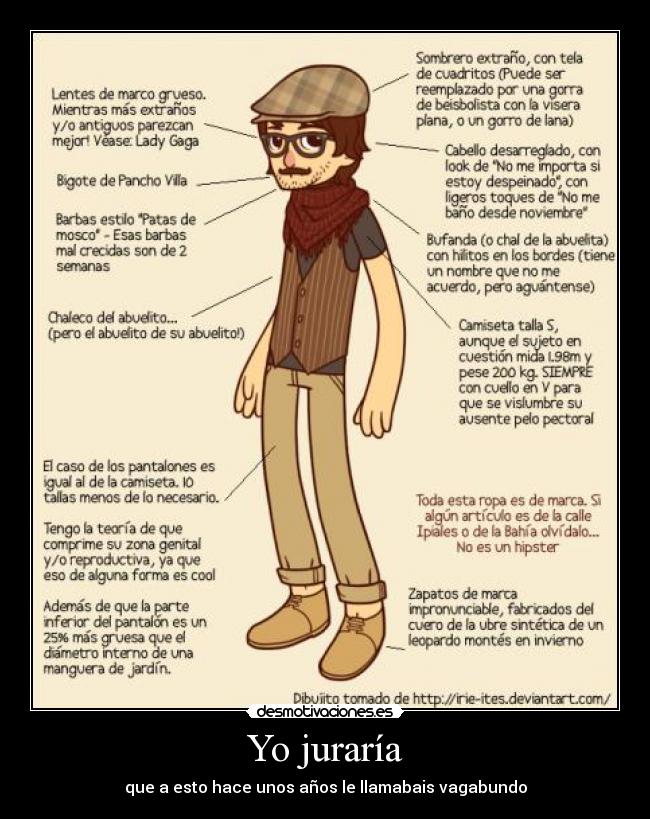 Yo juraría - que a esto hace unos años le llamabais vagabundo