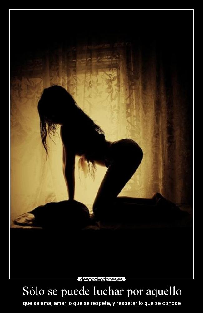 Sólo se puede luchar por aquello - que se ama, amar lo que se respeta, y respetar lo que se conoce