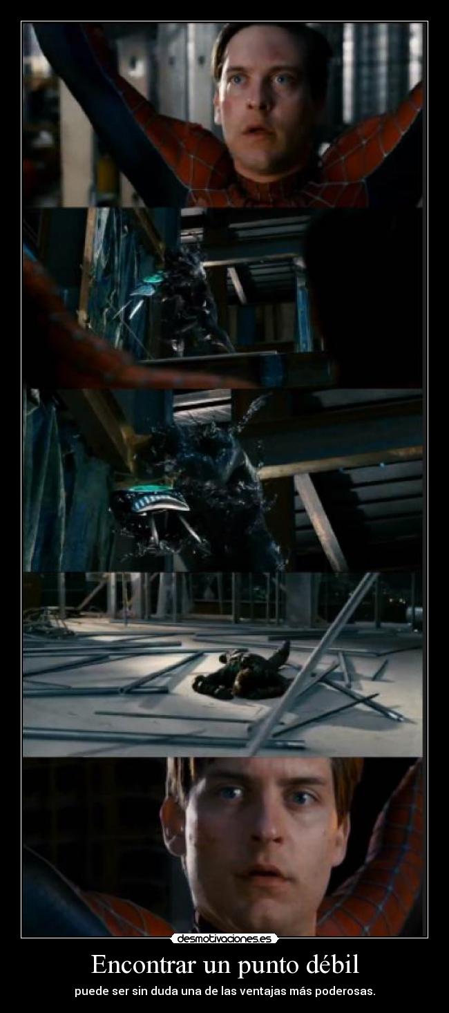 Encontrar un punto débil -